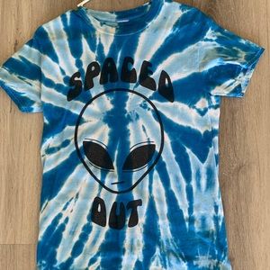 Tie-dye Alien tshirt